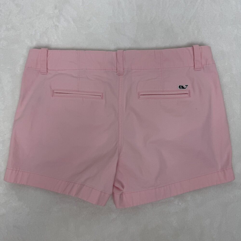 Vineyard Vines Shorts Girls 14 Pink Chino Adjustable Waist Summer Casual Twill